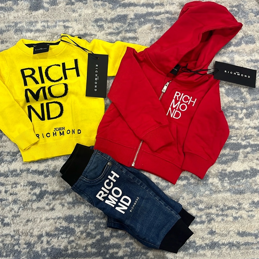 3 piece John Richmond set - 6 months